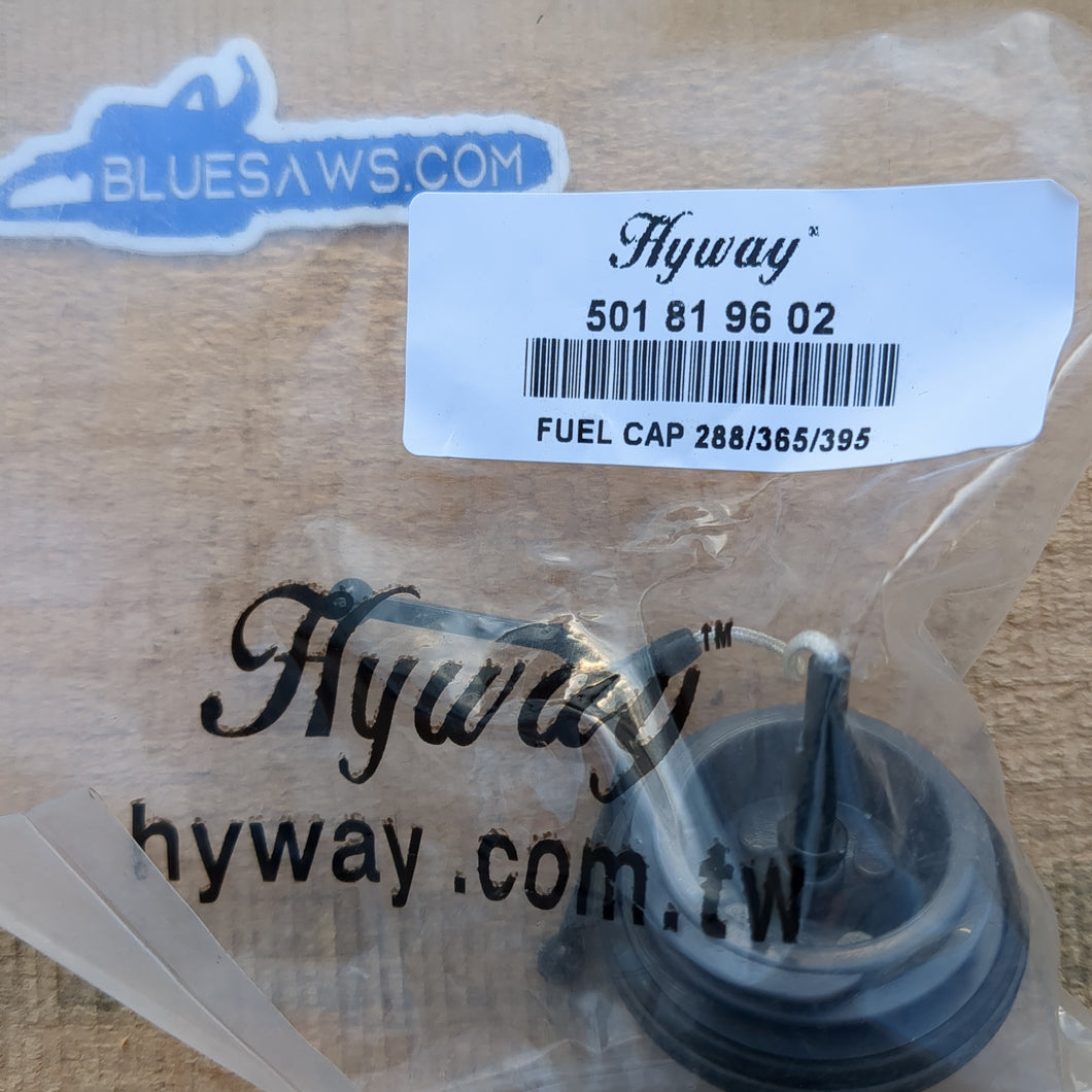 Hyway Fuel Cap for HUSKY 288 365 395 others Replaces OEM# 501-81-96-02 501819602 BLUESAWS