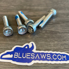 Load image into Gallery viewer, Bluesaws Spline Screw bulk pack of 5(five) T27- M5 x 25mm for Stihl OEM Part No. 9022 341 1050
