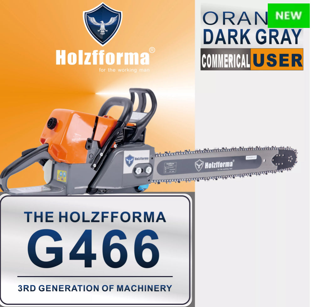 BLUESAWS Orange/Grey G466 (MS460 Clone)  (Powerhead only)