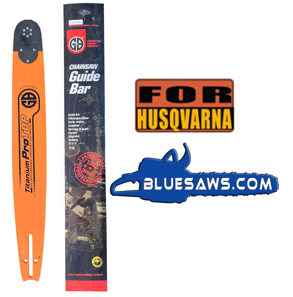 GB Titanium ® ProTOP ™ Professional Chainsaw Bar Husky 20